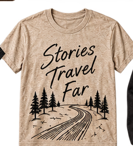 Stories Travel Far Road Tee